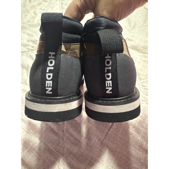 Holden Apres Ski Boots Camo Waterproof Winter Womens Sz 9 Brown Black MSRP $120 - Picture 8 of 11